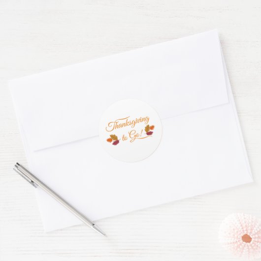 Thanksgiving Sticker (Envelop)