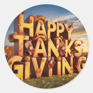 THANKSGIVING - STICKER