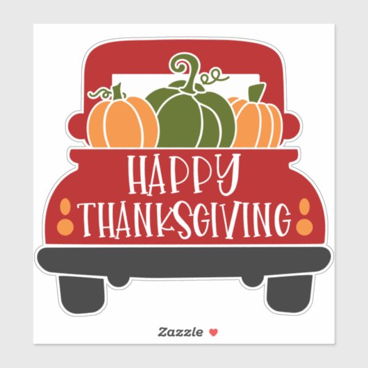 Thanksgiving Sticker (Vel)