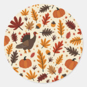 Thanksgiving sticker (Voorkant)