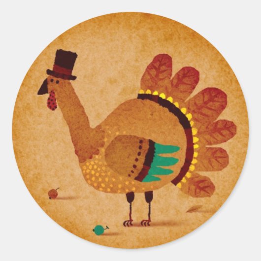 Thanksgiving Sticker (Voorkant)