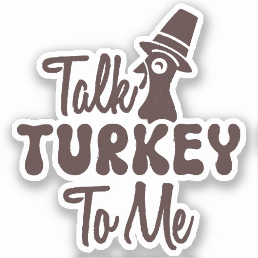 Thanksgiving Sticker (Voorkant)