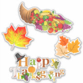 Thanksgiving sticker Stickers (Voorkant)