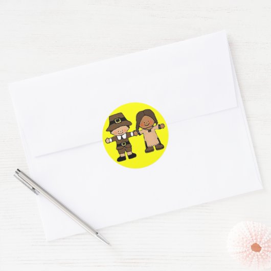 Thanksgiving Stickers (Envelop)