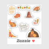 Thanksgiving Stickers (Vel)