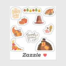 Thanksgiving Stickers