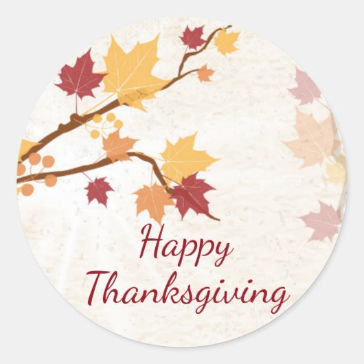 Thanksgiving Stickers (Voorkant)