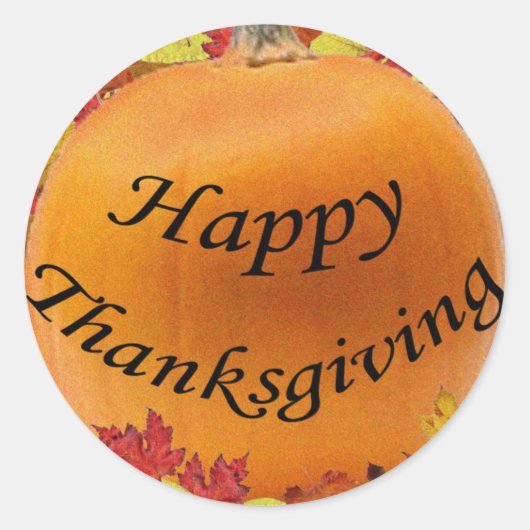 Thanksgiving Stickers (Voorkant)