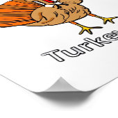 Thanksgiving (stijl 2) Classic T-shirt Poster (Hoek)