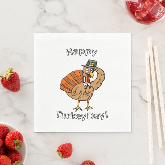 Thanksgiving (stijl 2) Classic T-shirt Servet (Insitu)