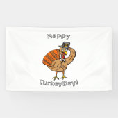 Thanksgiving (stijl 2) Classic T-shirt Spandoek (Horizontaal)