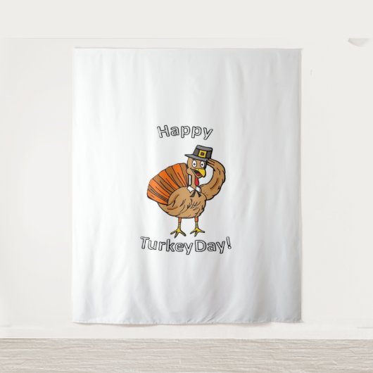 Thanksgiving (stijl 2) Classic T-shirt Wandkleed (Voorkant)