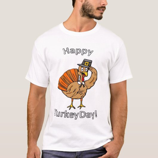 Thanksgiving (stijl 2) Klassiek T-shirt (Voorkant)