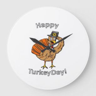 Thanksgiving (stijl 2) Klassiek T-shirt Grote Klok