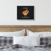 Thanksgiving (Stijl 2) Oversized T-shirt Canvas Afdruk (Insitu (Slaapkamer))