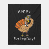 Thanksgiving (Stijl 2) Oversized T-shirt Fleece Deken (Voorkant)