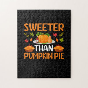 Thanksgiving Sweeter Than Pumpkin Pie Legpuzzel