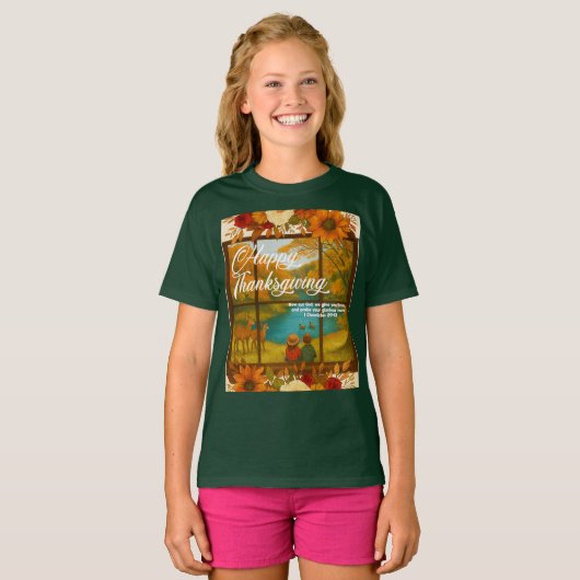 Thanksgiving T-Shirt (Voorkant volledig)