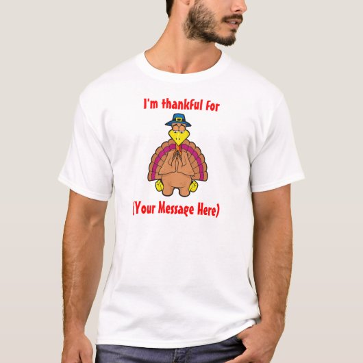 Thanksgiving  T-Shirt (Voorkant)