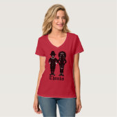 Thanksgiving T-shirt feestdag Shirt voor dames (Voorkant volledig)