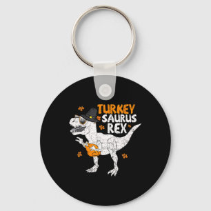 Thanksgiving T-shirt Peuter Jongens Kids Turkeysau Sleutelhanger