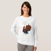 Thanksgiving - T-shirt voor dames in Turkije (Voorkant volledig)