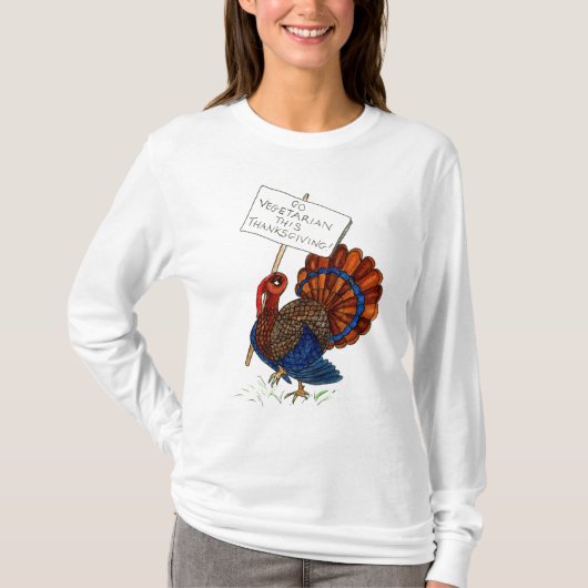 Thanksgiving - T-shirt voor dames in Turkije (Voorkant)
