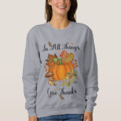 Thanksgiving T-shirt voor vrouwen (Voorkant)