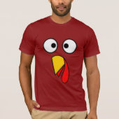 Thanksgiving T - shirts Funny | Turks franje T-Shi (Voorkant)