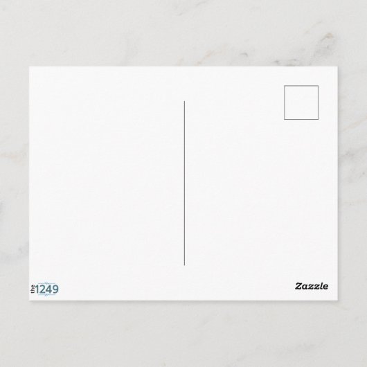 Thanksgiving Taart  Briefkaart (Achterkant)