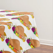 Thanksgiving Tablecloth/Turkije op laatstgenoemde Tafelkleed (Voorbeeld)