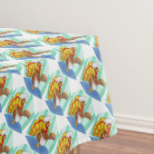 Thanksgiving Tablecloth/Turkije Serving Pie Tafelkleed (Voorbeeld)