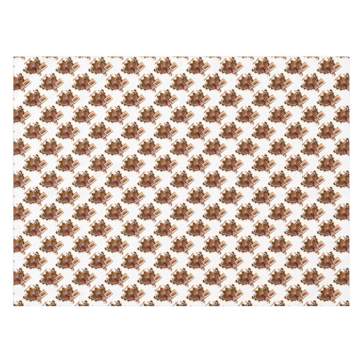 Thanksgiving Tablecloth/Turkije Tafelkleed (Voorkant (Horizontaal))