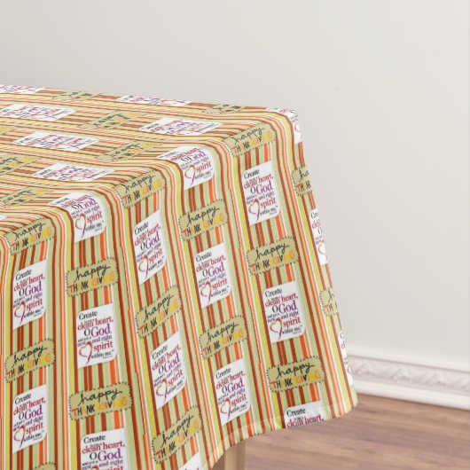 Thanksgiving tablet tafelkleed (Voorbeeld)