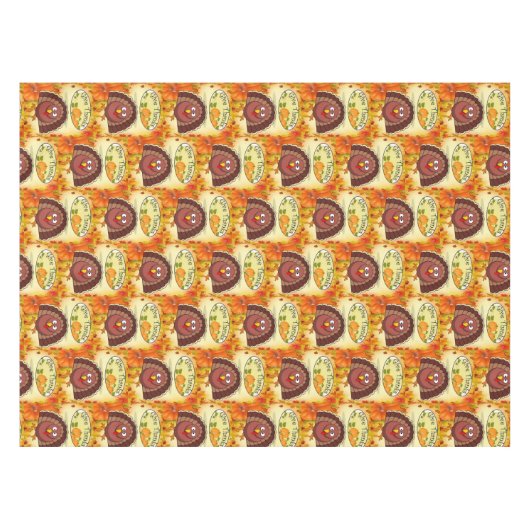 Thanksgiving tablet tafelkleed (Voorkant (Horizontaal))