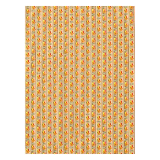 Thanksgiving tablet tafelkleed (Voorkant)