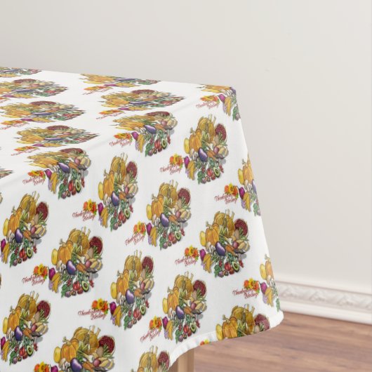 Thanksgiving tablet tafelkleed (Voorbeeld)