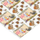 Thanksgiving tablet tafelkleed (Gekanteld)