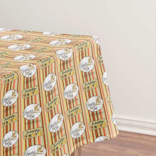 Thanksgiving tablet tafelkleed (Voorbeeld)
