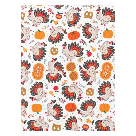 Thanksgiving tablet tafelkleed (Voorkant)