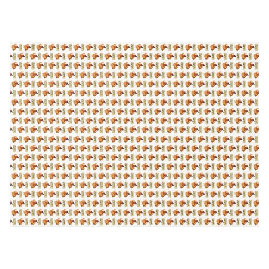 Thanksgiving tablet tafelkleed (Voorkant (Horizontaal))