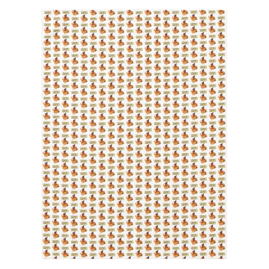 Thanksgiving tablet tafelkleed (Voorkant)