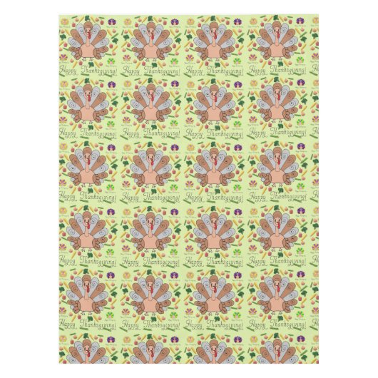 Thanksgiving tablet tafelkleed (Voorkant)