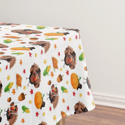 Thanksgiving tablet tafelkleed (Voorbeeld)