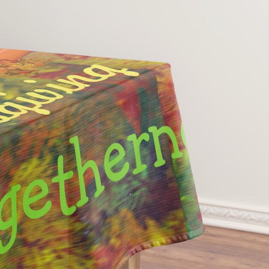 Thanksgiving tablet tafelkleed (Voorbeeld)