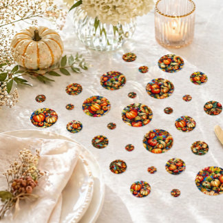 Thanksgiving Tafel Decoratie Herfst Oogst Botanisc Confetti