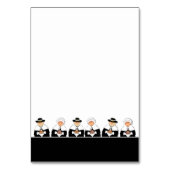 Thanksgiving tafel plaats kaarten (Achterkant)