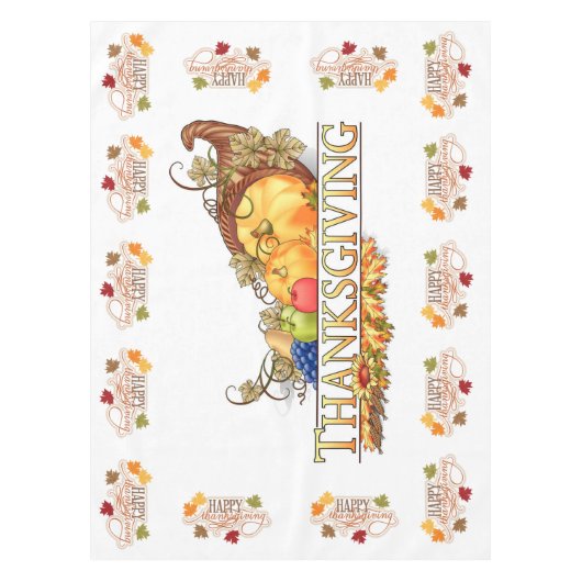 Thanksgiving Tafelkleed (Voorkant)