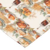 Thanksgiving tafelkleed Decor Elegant Diner (Gekanteld)