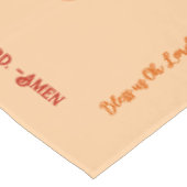 Thanksgiving tafelkleed, hoorn des overvloeds en g tafelkleed (Gekanteld)